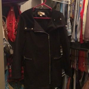 Black Micheal Kors coat